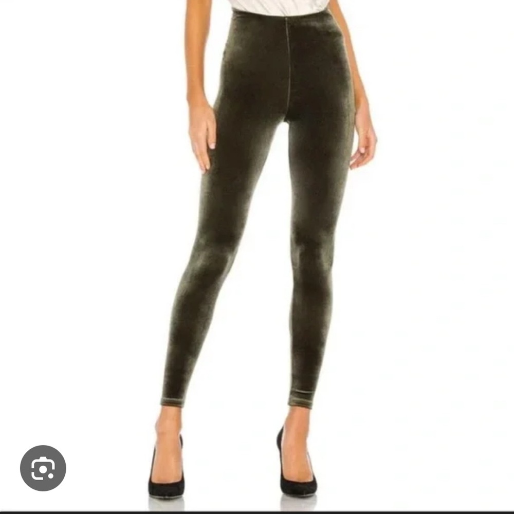 EUC Commando Velvet Legging - Green